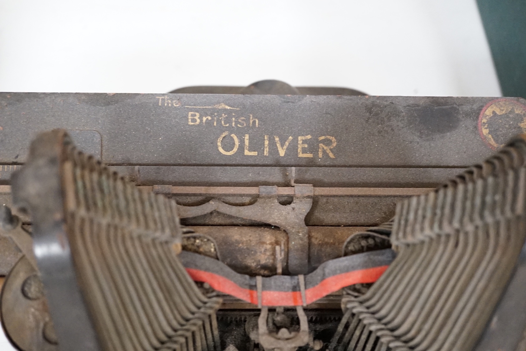 A vintage Oliver typewriter